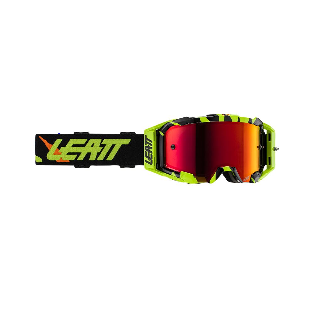 Leatt 2024 Goggles Velocity 5.5 Iriz Tiger - Red Lens